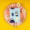 6 Pieces Wrapping Paper Sheet - Cute Animal Design for Birthday, Holiday, Party, Baby Shower - 1 Roll Contains 6 Sheets - 17.5 inch X 39.3 inch Per Sheet